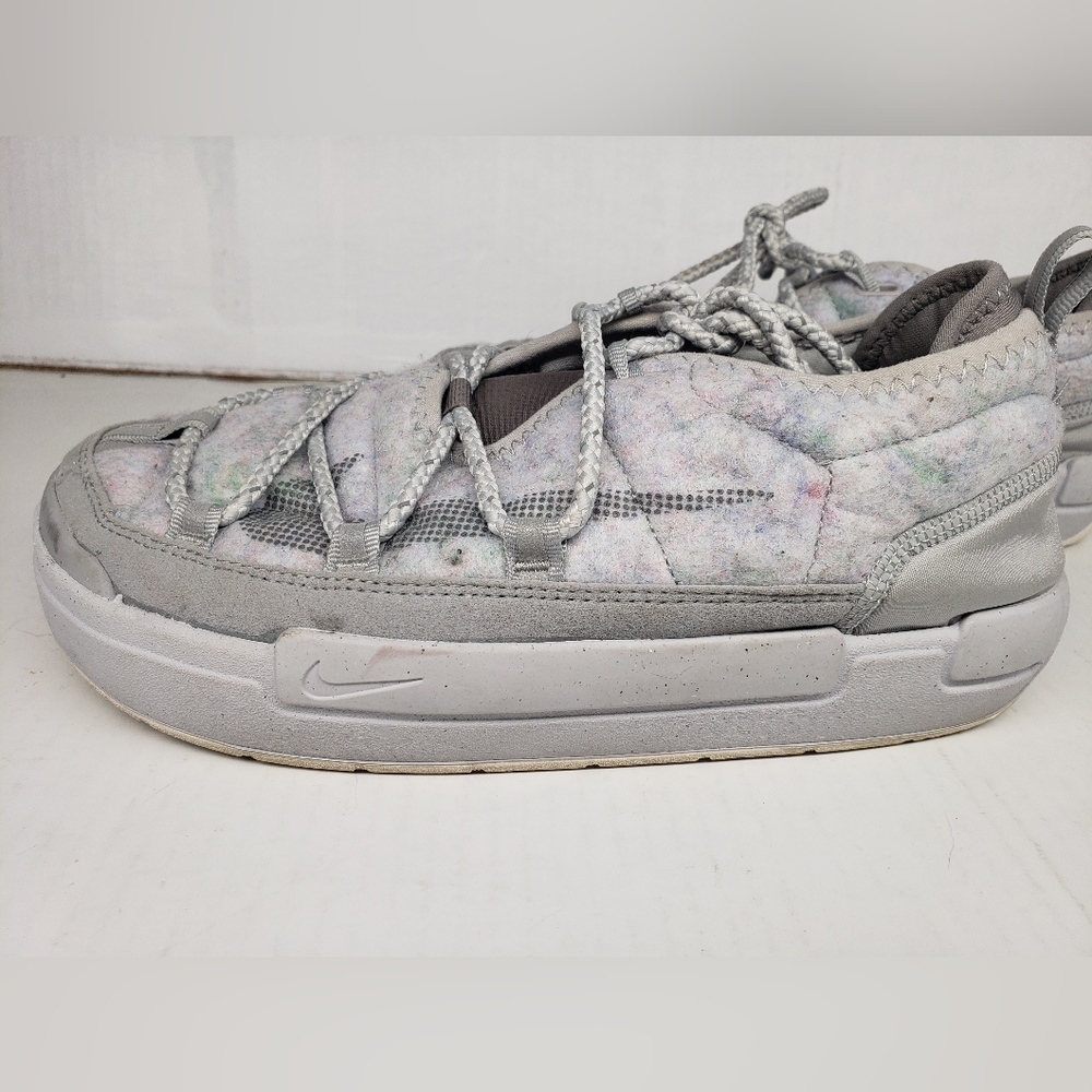 Nike Offline Pack Mens Light Smoke Gray Slip On Shoes Size 7.5 DJ6230-001